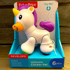 3/$10 Fisher Price Unicorn Pals - 6 mos+